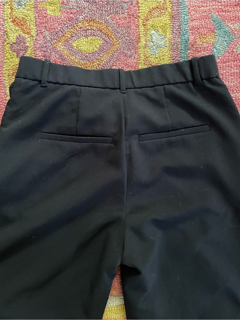 Abercrombie & Fitch Black Wide Leg Trousers size 29/8 - Picture 5 of 6